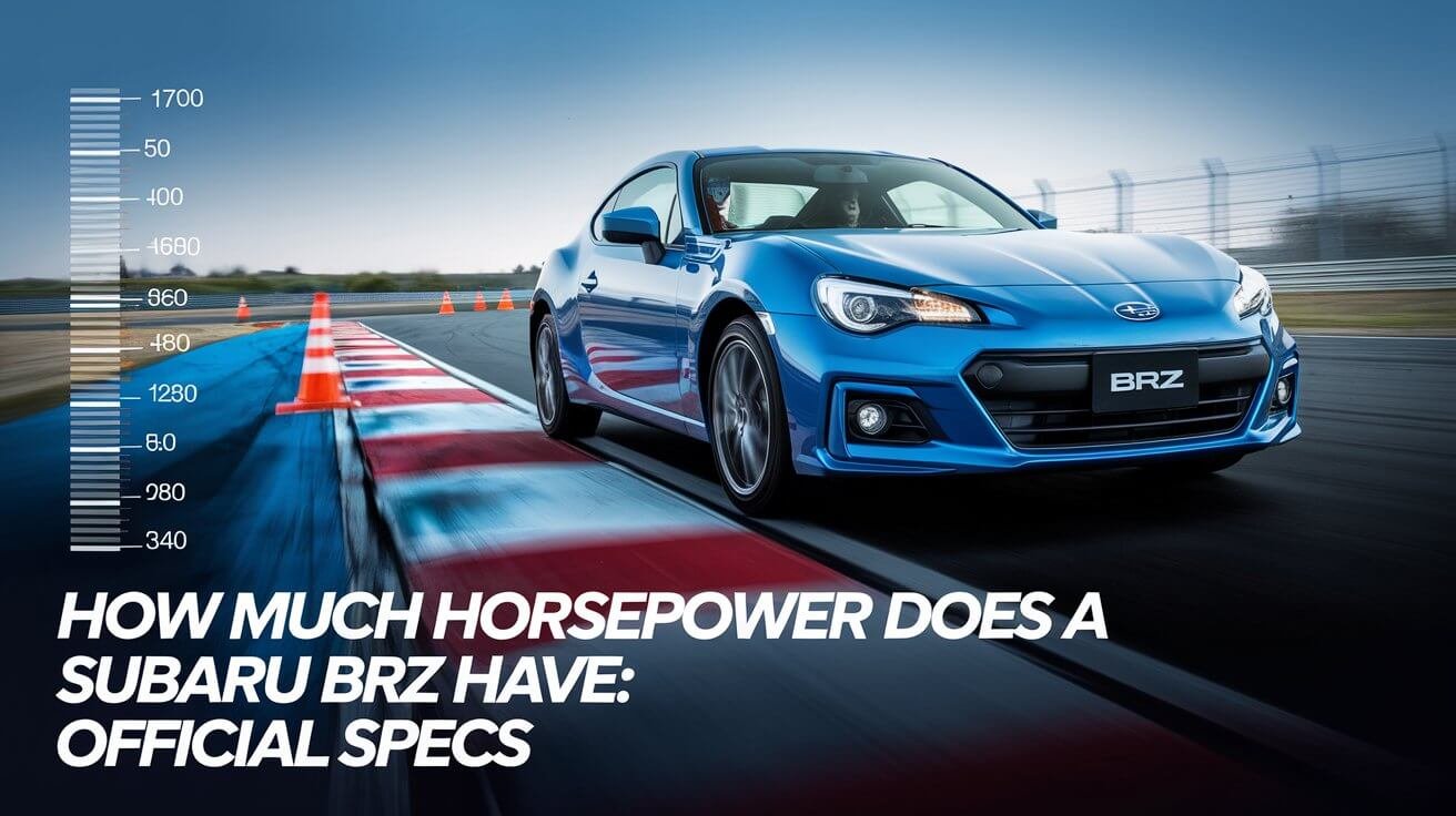 How Much Horsepower Does A Subaru Brz Have