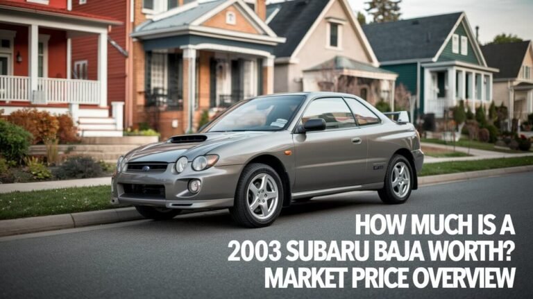 How Much Is A 2003 Subaru Baja Worth