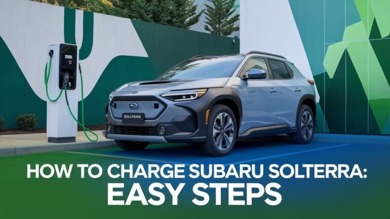 How To Charge Subaru Solterra