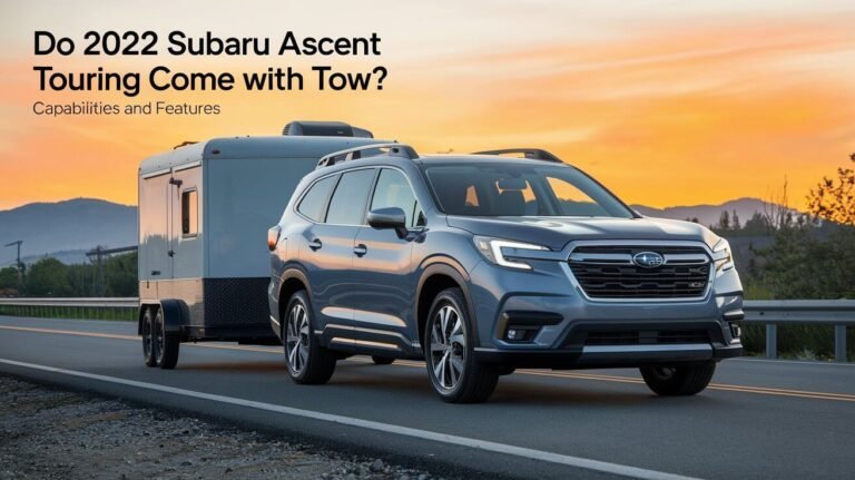 Do 2022 Subaru Ascent Touring Come With Tow