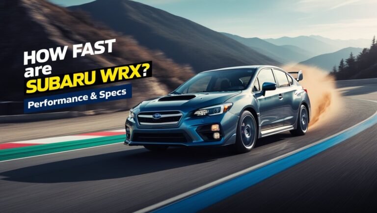 How Fast Are Subaru Wrx