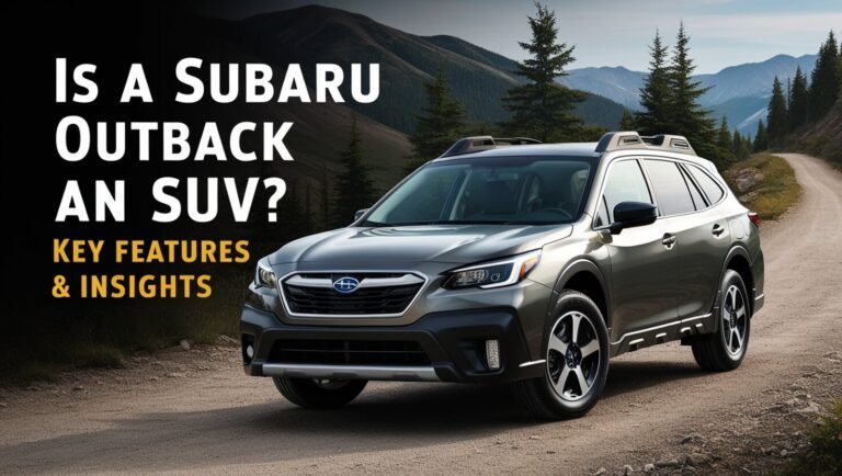 Is A Subaru Outback An Suv